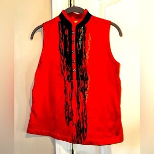 Jamie Sadock Ladies Sleeveless Golf Shirt